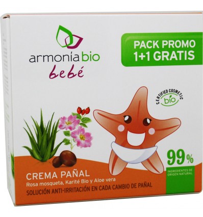 Armonia Bio Crema Pañal Duplo Promocion