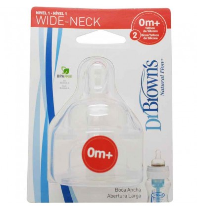 Dr. Braun Nippel Ebene 1 breit-Mund