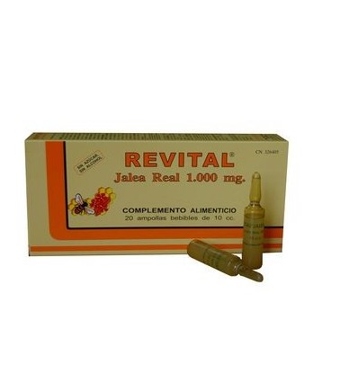 Gelée royale Revital 1000 mg 20 ampoules