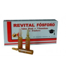 Revital Fosforo Jalea real vitaminas 20 Ampollas