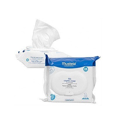 Mustela Feuchttücher Gesicht Physiobebé 25 Einheiten