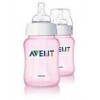 Avent baby Bottles Pack 260 ml Pink
