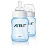 Avent Classic Biberon 260 ml + 260 ml Pack Duplo Azul