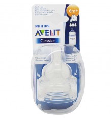 ▷ Avent: Tetina Flujo Rápido 6M+