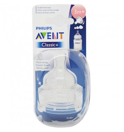 Avent Classic Nipple the Three-Position variable Flow