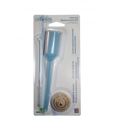 Dr Browns Kit valvula y tubo Boca Estrecha