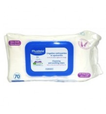 Mustela cleansing Wipes 70 units