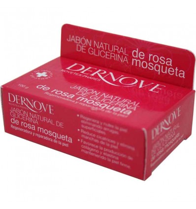 dernove jabon natural de aceite de rosa mosqueta