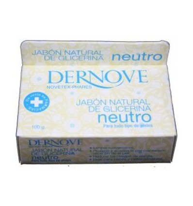 Dernove Jabon Natural de Glicerina Neutro 100 g