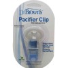 Dr Browns Snap clip holds pacifiers blue