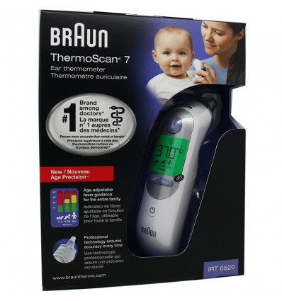 Braun Termometro Thermoscan IRT 6520 Braun Termometro Thermoscan IRT 6520