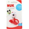 Nuk Chaîne de Sucette Mickey rouge