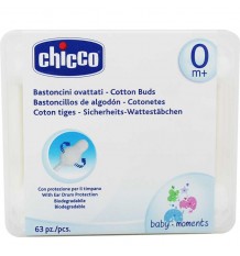 Chicco Bastoncillos de Seguridad 63 Unidades