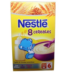 Nestle Cereales Papilla 8 Cereales 600g