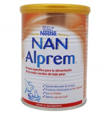 Leche Nan Alprem Prematuros 400 gramos