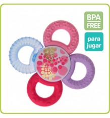 Mam Teething Ring Twister Pink