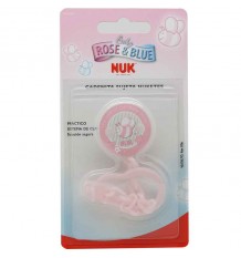 Nuk Chain pacifier Rose