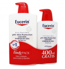 Eucerin PH5 enriquecido loção 1000 ml presente 400 ml