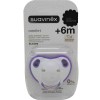Suavinex Pacifier-Comfort Mattresses Silicone 6 months, purple