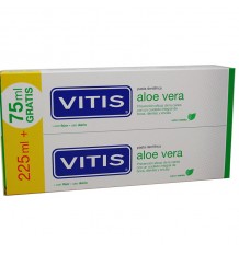 Vitis Aloé Vera creme Dental Duplo de 300 ml