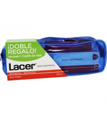 Dentifrice Lacer 125 ml Paquet de Brosses de Voyage