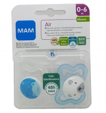 Mam Chupete Air Silicona Azul 0-6 meses