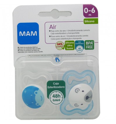 Comprar Mam Baby Chupete Air 0-6 Silicona