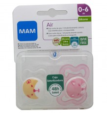 Mam Pacifier Air Silicone Pink 0-6 months