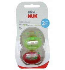 Nuk Pacifier Latex Travel T2 Moscow 2 units
