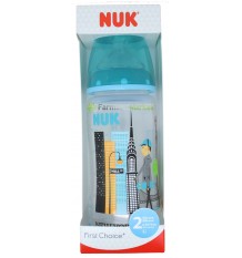 Nuk Biberon Silicona Travel 2L Niño 300ml