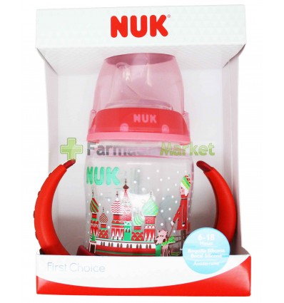 Nuk Biberon Entrena Rojo Moscow 150 ml