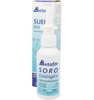 Betafar Serum fisiólogico Nebulizer Nasal 60 ml