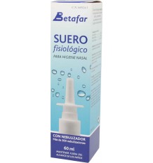 Betafar Suero fisiólogico Nebulizador Nasal 60 ml