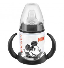 Nuk Biberon Treina Mickey 150 ml preto