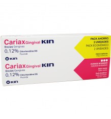 Cariax Gingival Pasta dentifrica 125 ml + 125ml Duplo