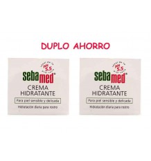 Sebamed Crema Facial Hidratante Piel sensible DUPLO