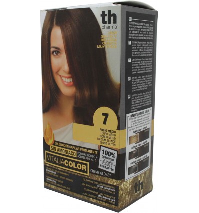 Th Pharma Vitaliacolor Tinte cabello 7 Rubio Medio