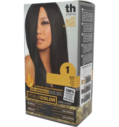 Th Pharma Vitaliacolor Tinte cabello 1 Negro