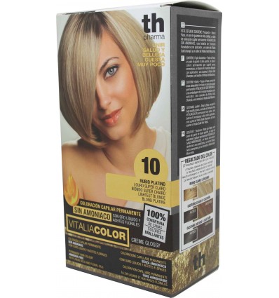 Th Pharma Vitaliacolor Tinte cabello 10 Rubio Platino