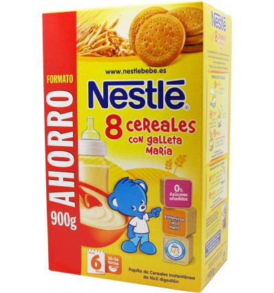 nestle 8 cereals cookie format saving