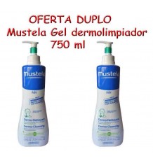 Mustela Gel Dermo Cleanser Duplo 750 ml
