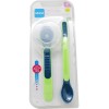 Mam Baby Spoons that are Sensitive to Heat green