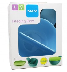 mam baby bowl alimentacion bebe azul