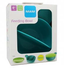 Mam Baby Bowl Feeding baby green
