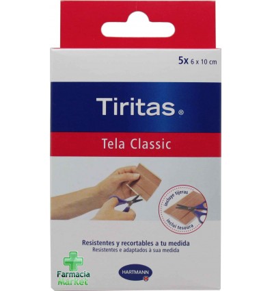 Tiritas Tela Classic con tijeras