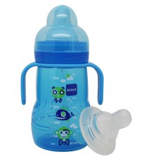Mam Baby Biberon Trainer 220 ml azul peces