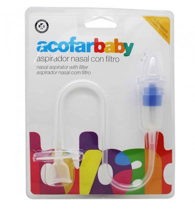 Acofarbaby Aspirador Nasal Con filtro