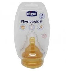 Chicco Tetina Latex Flujo medio 2 meses