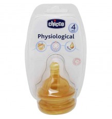 Chicco Tetina Latex Flujo Rapida 4 meses