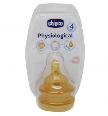 Chicco Tetina Latex Fluxo Mingau 4 meses